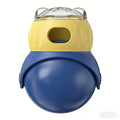 Cat & Small Dog Puzzle Food Dispensing Ball Slow Feeder Toy - Food Feeders for Boredom Relief, Interactive Treat Dispensing, Slow Eating & Enrichment